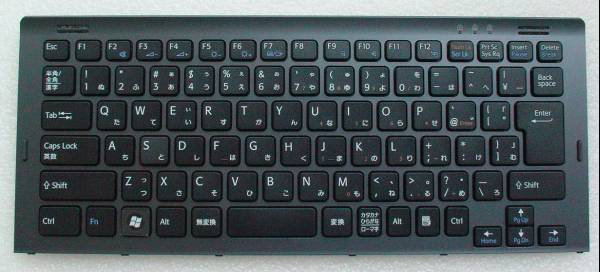 *VAIO typeS VGN-SR для японский язык клавиатура _148-088-312 чёрный рамка-оправа 