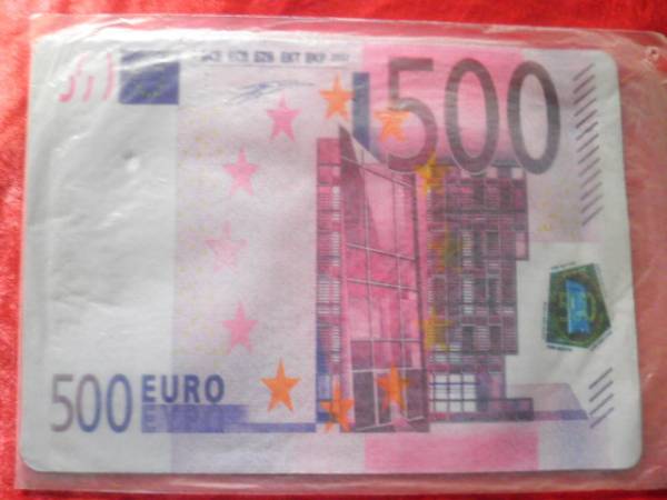 ヤフオク 送料無料 未使用 美品 ユーロ紙幣デザイン マウ