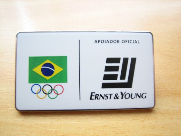ブラジル　リオ　オリンピック　ピンバッジ_画像1