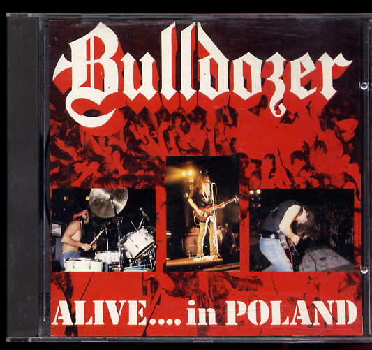 bulldozer alive in poland 1989 cd original thrash_画像1