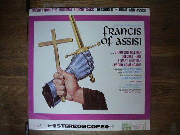 LP/OST/Mario Nascimbene/Francis of Assisi/SFX -3053 濠盤_画像1