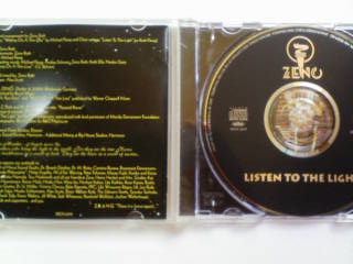 CD ZENO LISTEN TO THE LIGHT ジーノ リッスン トゥ・ザ・ライト_画像2