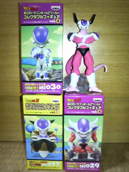 即決■新品未開封■ドラゴンボールZワールドコレクタブル■フリーザ3種＋HGフリーザ第2形態■アドバージ フィギュアーツ 一番くじ