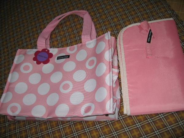Неиспользованный! HannaFramors Bag Sheet Pink Dot