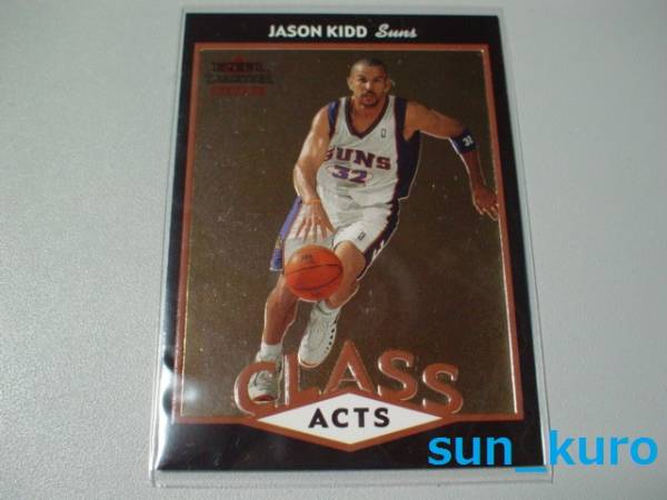 Jason Kidd ☆00-01 Fleer Glossy Class Acts_画像1