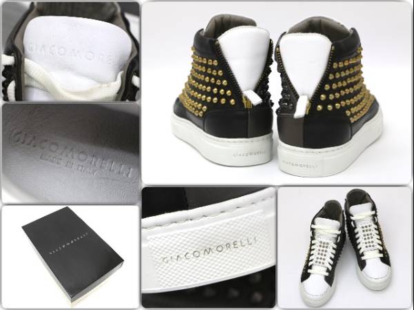 V новый товар V сделано в Италии VGIACOMORELLIji. Como rely заклепки спортивные туфли V36 размер V