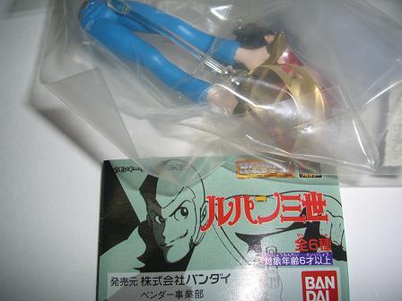 ガシャポン◆HGルパン三世（初）◆峰不二子（1話）◆未使用品