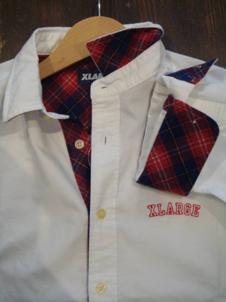 X-LARGE エクストララージ H/S Oxford Shirt 最新人気商品　値下げしました！　