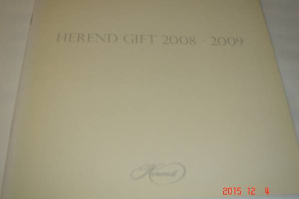  Herend GIFT2008-2009 каталог 