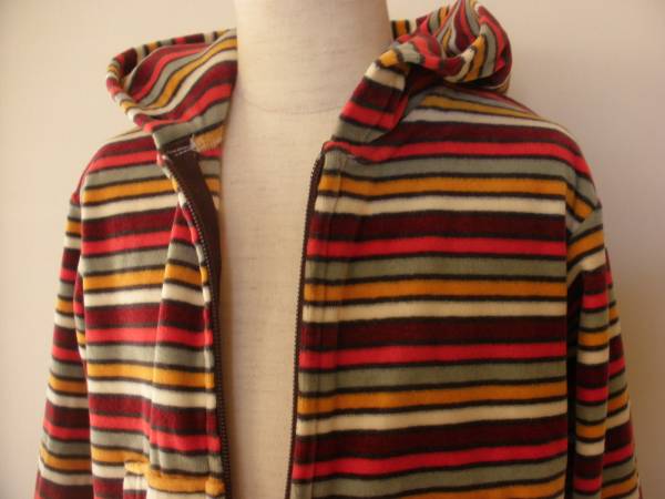 新品 ムチャチャ むちゃちゃ muchacha パーカー ボーダー M