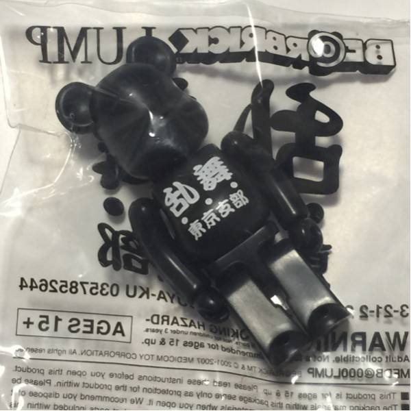 LUMP 乱舞 東京支部 ベアブリック 100% BE@RBRICK メディコムトイ