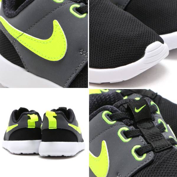 15cm* Nike low si one ROSHE ONE чёрный . желтый 749430-022. Kids baby спортивные туфли 