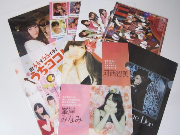AKB48 クリアファイル ラミネートポスター 下敷き 7点セット♪_画像1