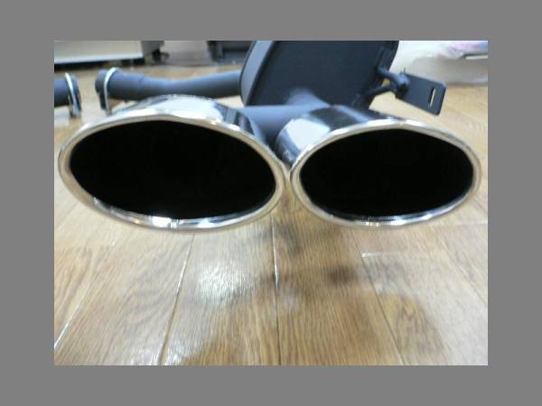 * Benz for W211 oval muffler steel after market goods A*