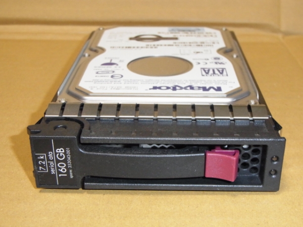 ◆HP 353043-001 3.5'/160G/SATA/マウンタ付/2臺(tái)あり (SH1621)