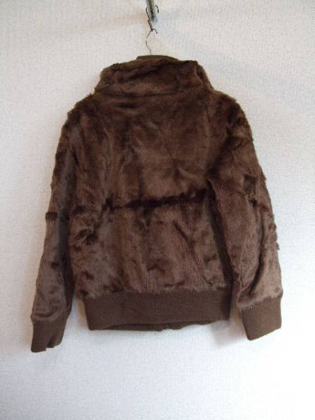 cantwo tea fake fur blouson (USED)110412