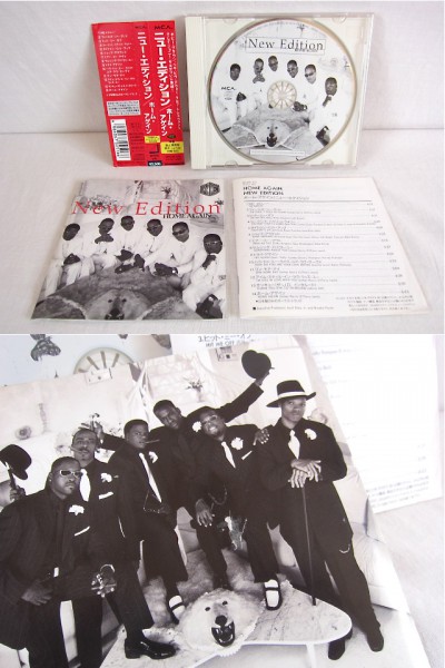 ★廃盤CD『Home Again』NEW EDITION / ニュー エディション（国内盤）_画像3