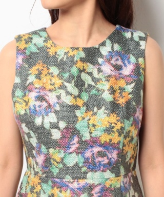  new goods tag Grace Continental flower tsi-do dress 
