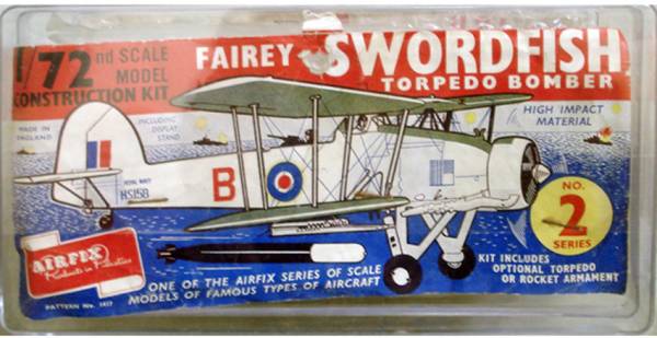  ☆AIRFIX エアフィックス／ フェアリーソードフィッシュ (1:72)タイプ１バッグ_画像1