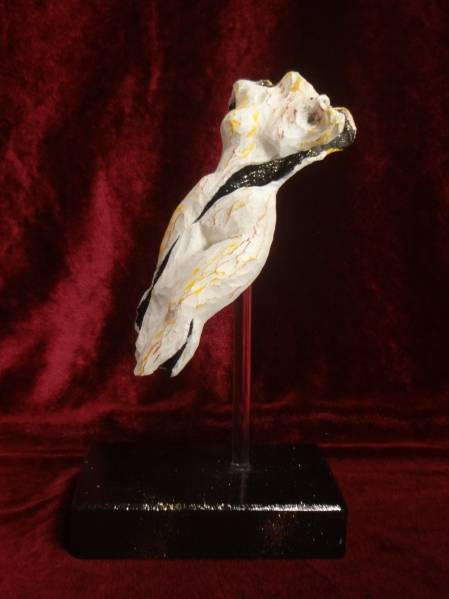 出品者作 オリジナル 木彫刻 アート 『 空間 』　美術　トルソ　裸婦　ハンドメイド　彫刻　芸術