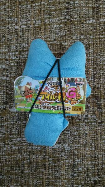 モンハン アイルー村 G ゴム紐付 攜帯クリーナー マスコット 全2種 〈商品説明必読〉