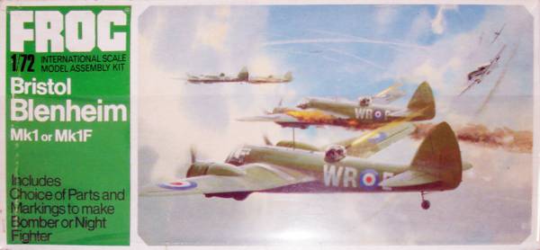 ☆FROGフロッグ/ ブリストル ブレニム MK.1 OR MK 1F (1/72) F190