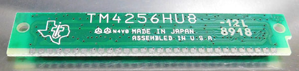 Ti TM4256HU8-12L (30 pin /256KB) [ control :KW78]