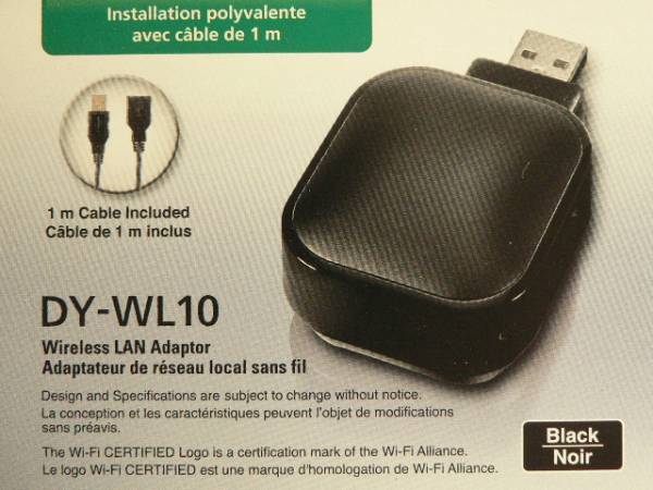 正規 品 パナソニック DY-WL10 無線 LAN アダプター ワイヤレスラン Panasonic DY WL10 Wireless LAN  Adapter