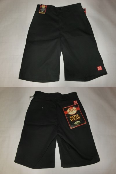 激レア USA購入【VANS】x【REDKAP】コラボ ワークハーフP 30 BLK_画像1