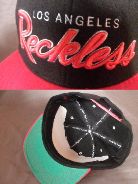 USA人気急上昇!B系「YOUNG & RECKLESS」LOS ANGELES 刺繍入りCAP_画像3