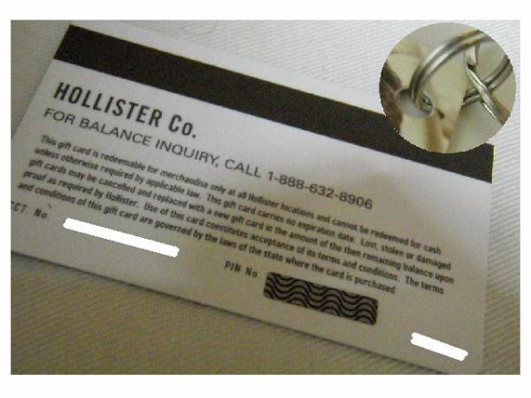  prompt decision abroad thing how to use free Hollister plastic card A(3)