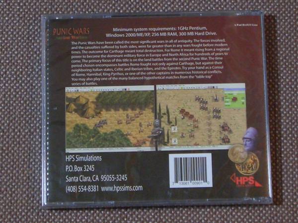 Ancient Warfare: Punic Wars (HPS Simulations) PC CD-ROM_画像2
