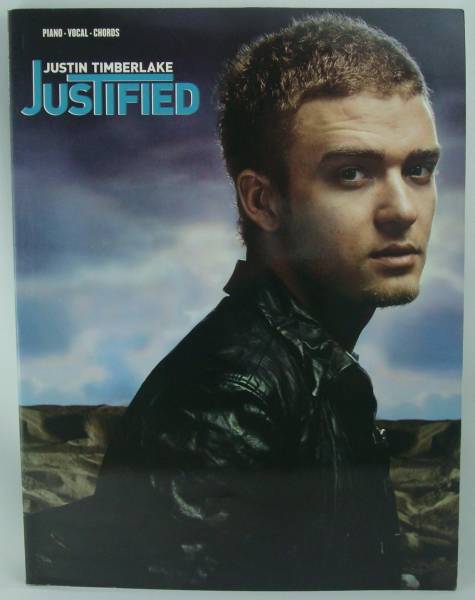 Piano Vocal Chords スコア◆ジャスティン・ティンバーレイク Timberlake/Justified 送料120円