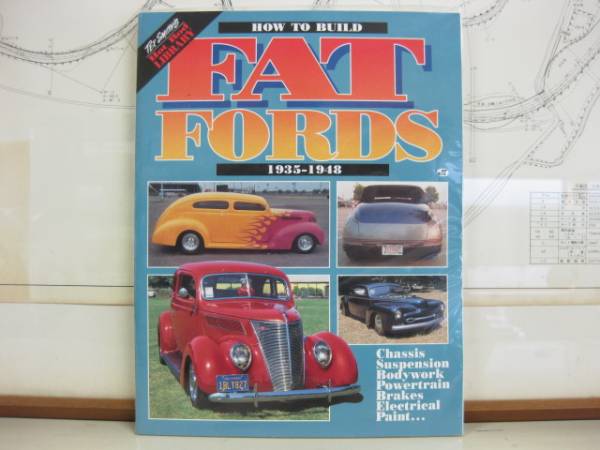 洋書　ハウ トゥ ビルド ファット フォード 1935-1948 　’HOW TO BUILD FAT FORDS’　HOD ROD アメ車　カスタム　_画像1
