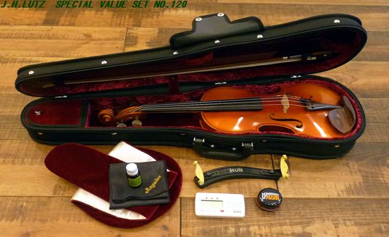 J.H.LUTZ　 バイオリンセット　SPECIAL VALUE SET NO.120_画像1