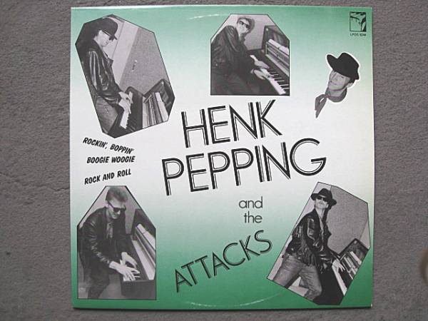 レア！中古 LP HENK PEPPING ピアノ スイング ロック ロカビリー_レア！中古 LP HENK PEPPING ピアノです！
