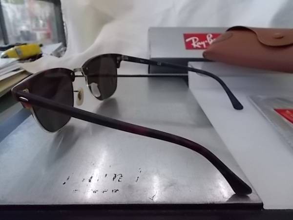 RayBan RayBan CLUBMASTER sunglasses RB3016-1145/19/51 mirror 