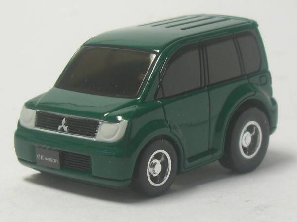 初代ekワゴン【未使用・美品】非売品プルバックカー（緑）_ekワゴンです！