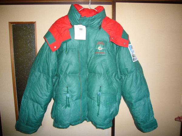 アシックス 1980年冬季レークプラシッドオリンピックダウンジャケット Ｍサイズ 難あり品