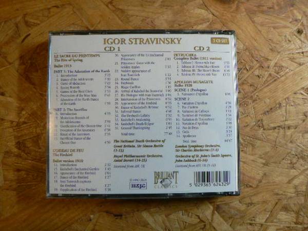 2CD Stravinsky/Le Sacre du Printemps他_画像3