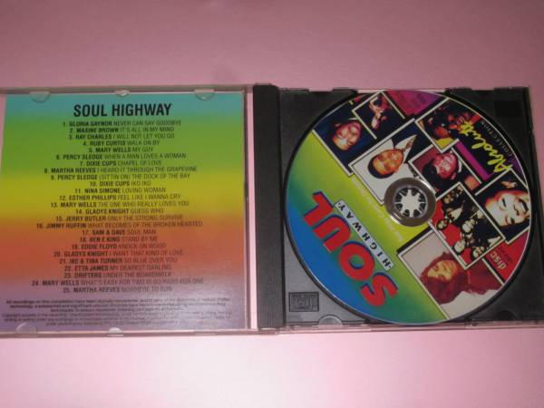 ★V.A.【SOUL HIGHWAY(ソウル・ハイウェイ)】CD[輸入盤]・・・Gloria gaynor,Maxine brown,レイチャールズ,Ruby curtis,Nina simone_画像2