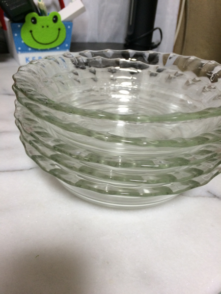IWAKIガラスの飾り皿 5枚セット_画像2