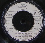 ★特選★B.T.OVERDRIVE/YOU AIN'T SEEN NOTHING YET'1974UK7INCH