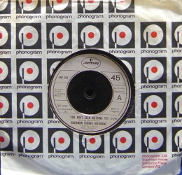 ★特選★B.T.OVERDRIVE/YOU AIN'T SEEN NOTHING YET'1974UK7INCH