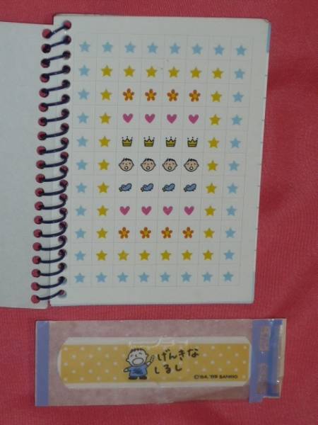 激レア！レトロ サンリオ みんなのたぁ坊 メモ帳&ばんそこう