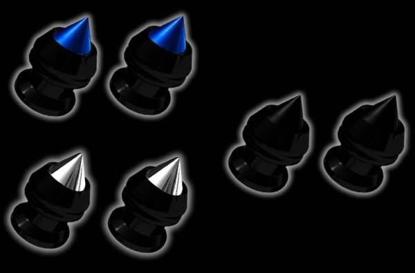 YZF R1 R6 A1A swing arm spool черный 