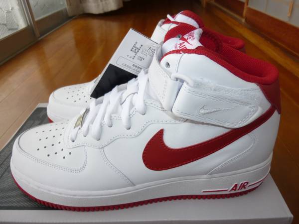 即決☆レア！限定！♪新品未使用 NIKE ナイキスニーカー AIR FORCE 1 MID エアフォース１ ミッド 26.5cm♪25周年記念