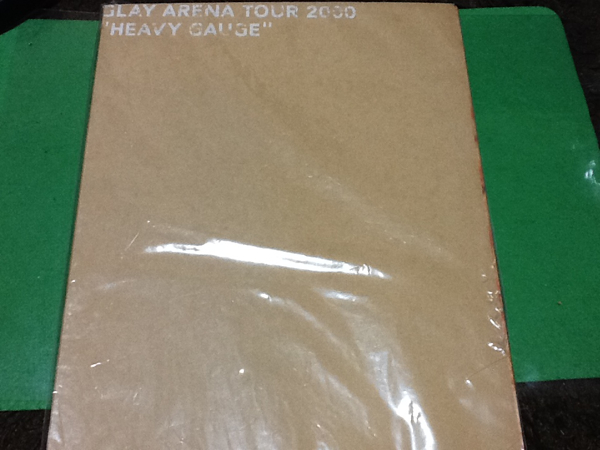 冒険価格！GLAY ARENA TOUR2000 パンフレット。