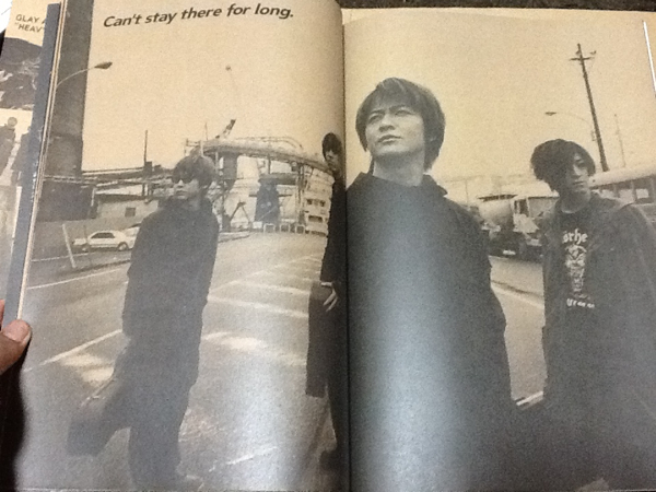 冒険価格！GLAY ARENA TOUR2000 パンフレット。