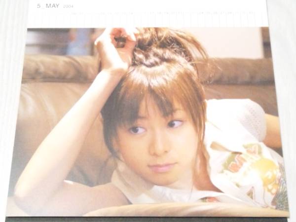 倉木麻衣オフィシャル カレンダー 2004 Mai-K.net 卓上型FC限定 calendar calender